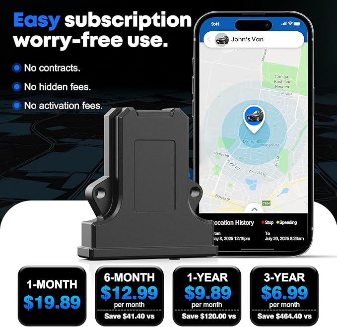 GPS Tracker for Vehicles with Engine Diagnostics, Real-Time Tracking, Remote Immobilizer & Fleet Monitoring, 4G LTE Vehicle Telematics Hub ZT-24N